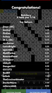 Crosswords screenshot 7