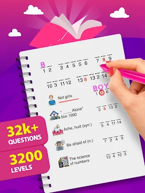 Crostic Crossword－Word Puzzles screenshot