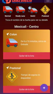 Cruce Directo Garitas screenshot 2
