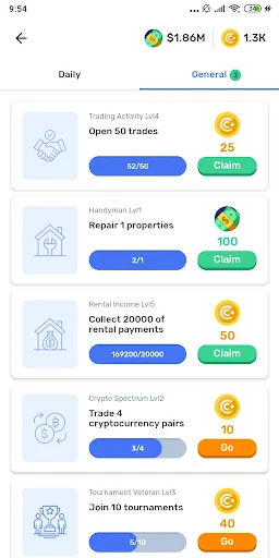 Cryptomania —Trading Simulator screenshot