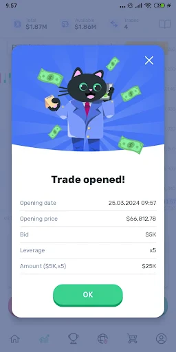 Cryptomania —Trading Simulator screenshot