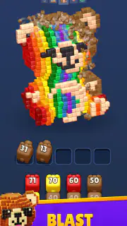 Cube Land Puzzle Game screenshot 1