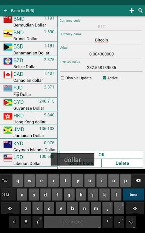 Currency Converter Plus screenshot