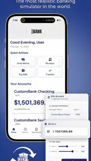 CustomBank screenshot 1