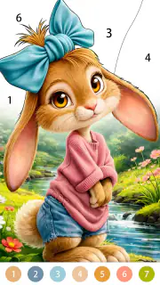 Cute Funny Animal Color screenshot 3