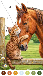 Cute Funny Animal Color screenshot 7