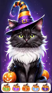 Cute Halloween Color screenshot 2