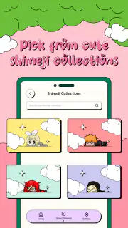 Cute Shimee: Anime Screen Pet screenshot 3