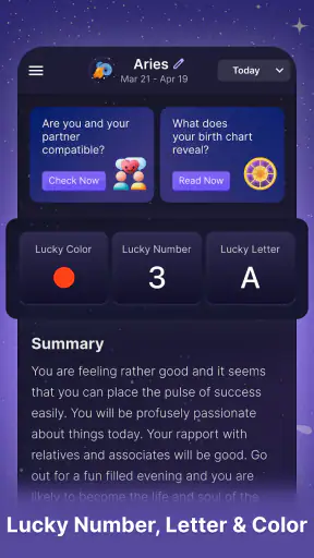 Daily Horoscope Launcher screenshot