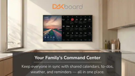 DAKboard: Smart Wall Calendar screenshot 1
