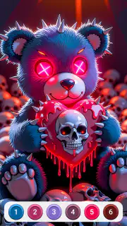 Dark Fairytale Color by Number screenshot 8