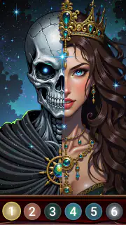 Dark Night Paint by Numbers screenshot 3