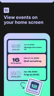 Day Counter. Count Up & Down screenshot 6