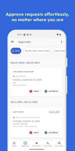 Dayforce screenshot