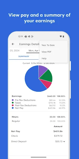 Dayforce screenshot
