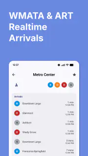 DC Metro & Bus: WMATA Realtime screenshot 1