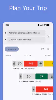 DC Metro & Bus: WMATA Realtime screenshot 2