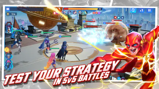 DC Worlds Collide Strategy RPG screenshot 6
