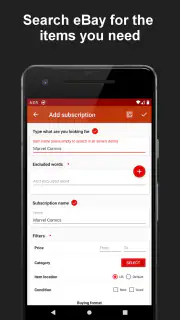 Deals Tracker PRO: eBay Alerts screenshot 2