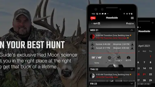 Deer Hunters MoonGuide 3.0 screenshot 1
