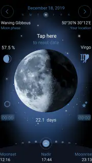 Deluxe Moon - Moon Calendar, P screenshot 8