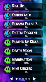 Demon Tiles Geometry Songs 2.2 screenshot 5