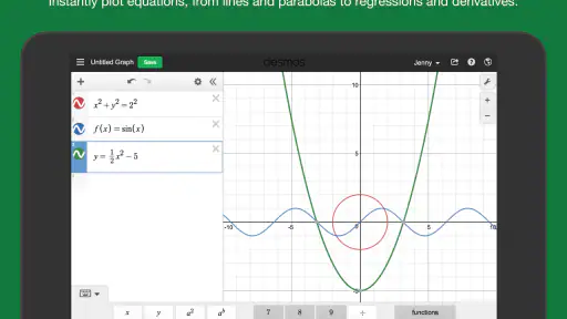Desmos Graphing Calculator screenshot 7