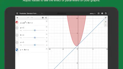 Desmos Graphing Calculator screenshot 8