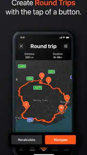 Detecht - Motorcycle App & GPS screenshot 3