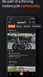 Detecht - Motorcycle App & GPS screenshot 8