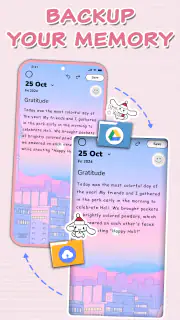Diary with Fingerprint Lock screenshot 7