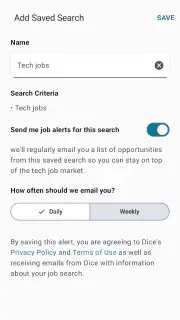 Dice Tech Careers screenshot 5