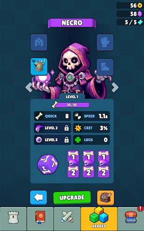 Dice vs Monsters: Roguelike TD screenshot