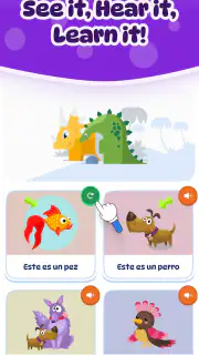 Dinolingo Kids Learn Languages screenshot 2