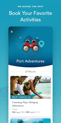 Disney Cruise Line Navigator screenshot