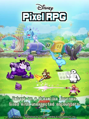 Disney Pixel RPG screenshot