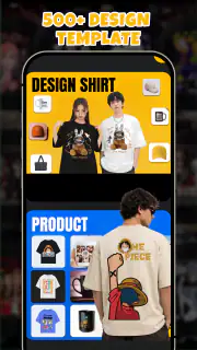 DIY T-shirt Design: Art & AI screenshot 3