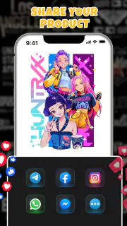 DIY T-shirt Design: Art & AI screenshot 8