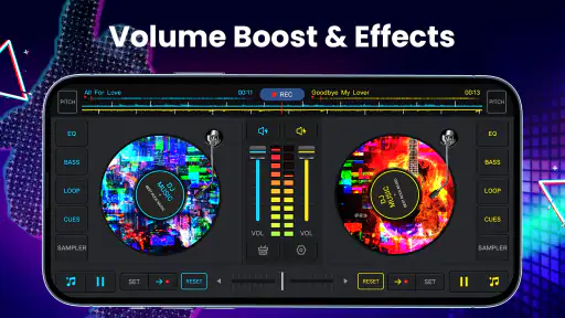 DJ Music mixer - DJ Mix Studio screenshot