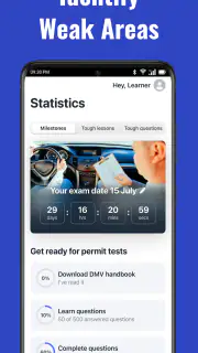 DMV Permit Practice Test 2025 screenshot 6