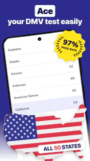 DMV Practice Test: Permit 2026 screenshot 1