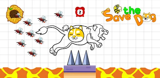 Dog Bee Rescue - Save the Dog screenshot