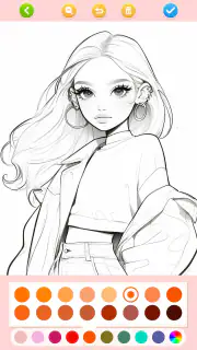 Doll Color: Princess Coloring screenshot 4