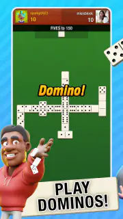 Domino! Multiplayer Dominoes screenshot 2