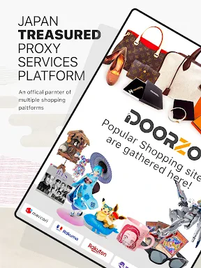 Doorzo - Japan proxy services screenshot