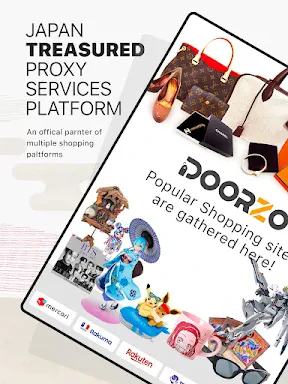 Doorzo - Japan proxy services screenshot