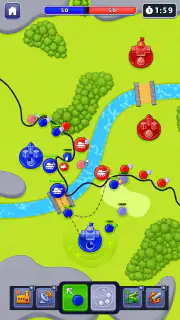 Dots Commander: RTS War screenshot 1
