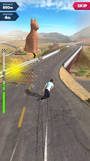 Downhill Race League screenshot
