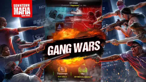 Downtown Mafia: Gang Wars Game screenshot 1