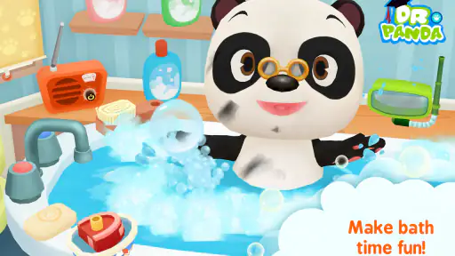 Dr. Panda Bath Time screenshot 2